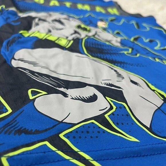 Boys Size 7 jumping Beans DC Comics Batman Muscle Tank Tap Basketball Jersey - Picture 3 of 8